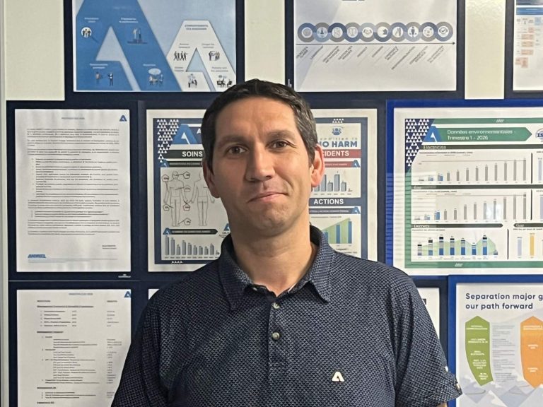 Cyrille Champalou, responsable QHSE du site Andritz Euroslot de Châtellerault
